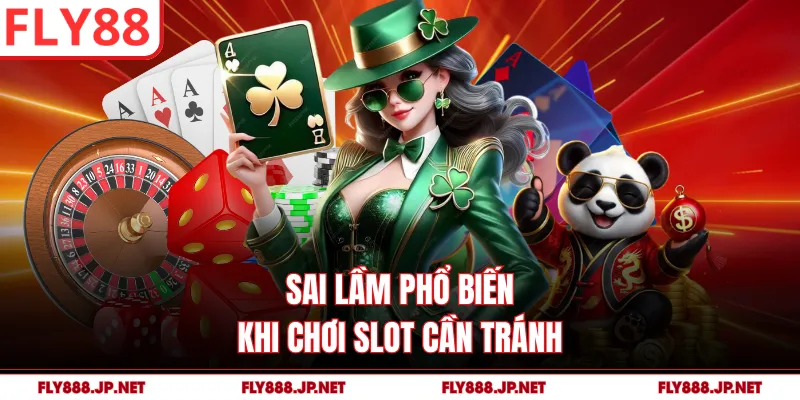 Sai lầm phổ biến khi chơi slot cần tránh